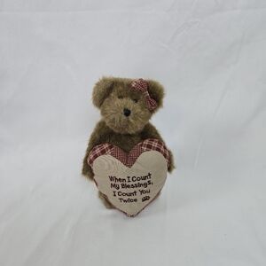 Boyds Bears The Head Bean Collection "Gracie" Thinkin of Ya Series Vintage 2004‎